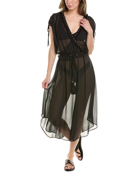 Ramy Brook Embellished Merritt Cover-Up Dress