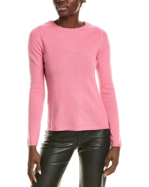 relaxed crewneck cashmere sweater