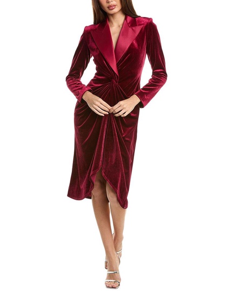 velvet blazer dress