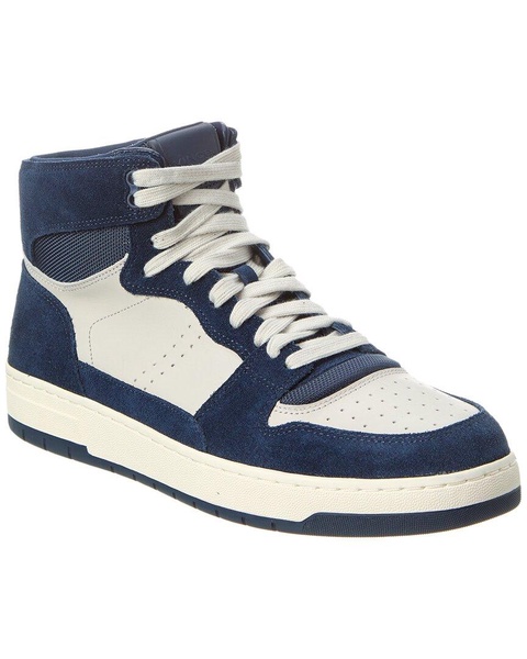 Vince Mason Leather & Suede High-Top Sneaker