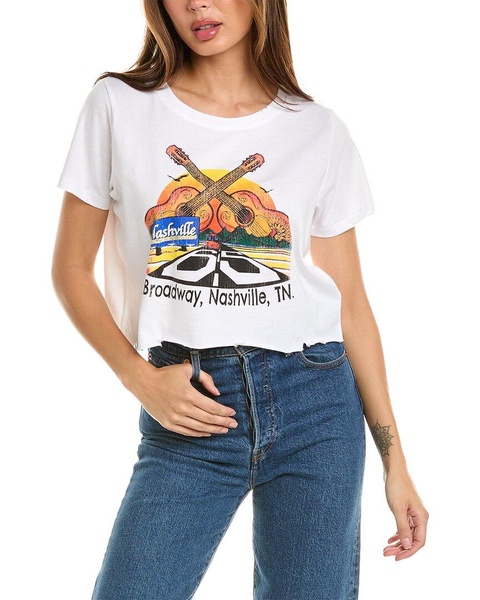 nashville 65 crop t-shirt