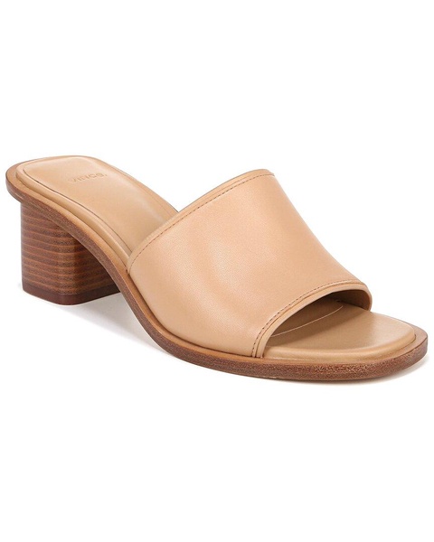 donna leather slide