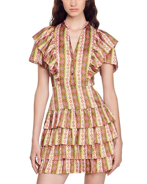 Sandro Woven Dress