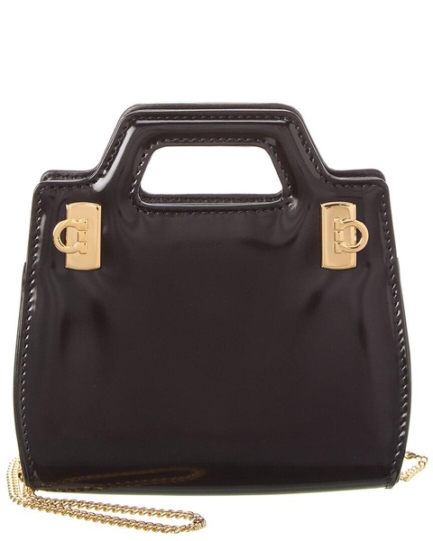 ferragamo wanda leather micro bag