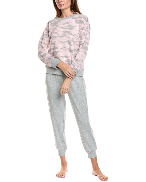 Splendid 2pc Crewneck & Jogger Pajama Set