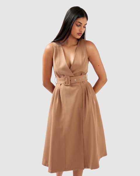 miss independence midi dress