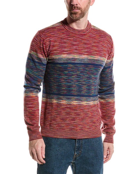 M Missoni Wool Crewneck Sweater