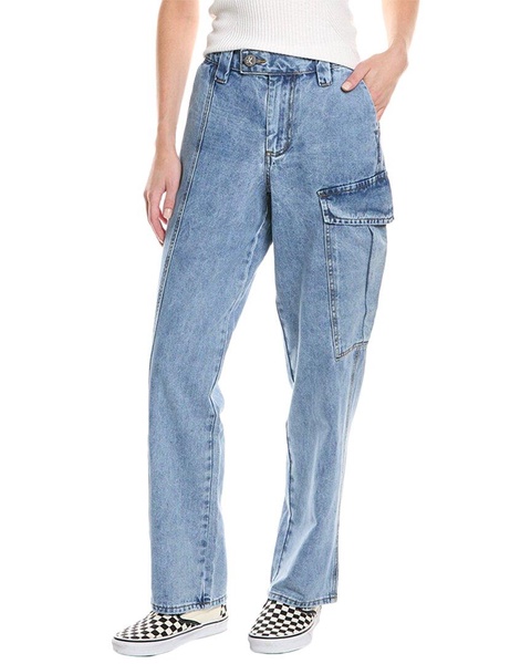 new fiction berlin blue wide leg jean