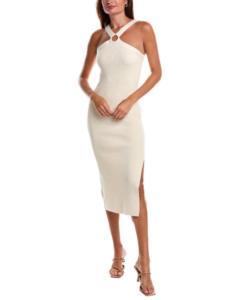 Lea & Viola Halter Midi Dress