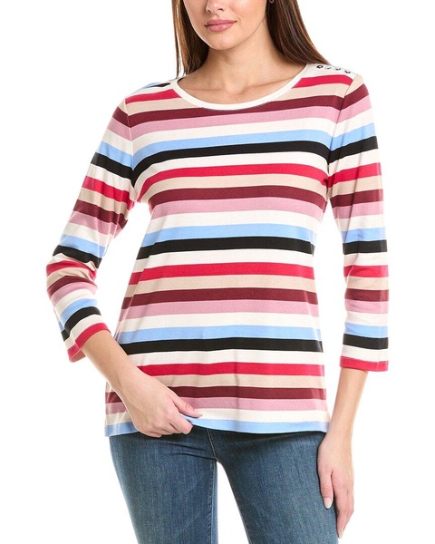 Jones New York Stripe Top