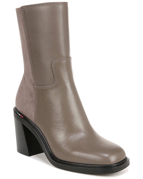 Franco Sarto L-Penelope Leather-Trim Mid Shaft Boot