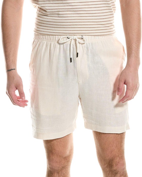 linen-blend short