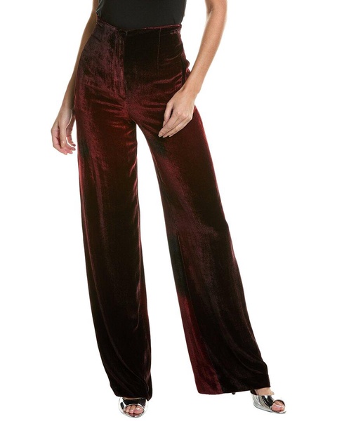 silk-blend trouser