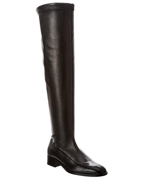 Christian Louboutin Theorhila Leather Over-The-Knee Boot