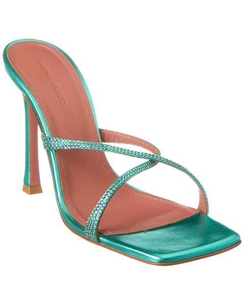 adriana crystal 105 leather sandal