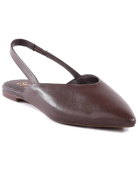 holli leather flat