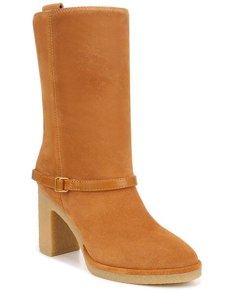 Franco Sarto L-Paxton Suede Mid Shaft Boot