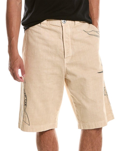 LANVIN x DC Comics Denim Khaki Short