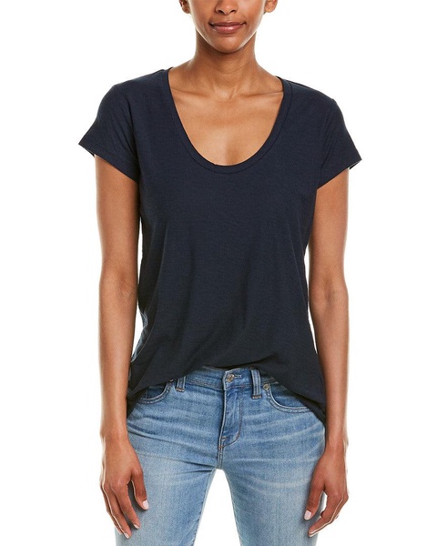 deep v-neck t-shirt