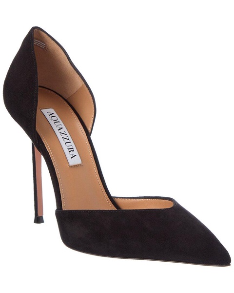 Aquazzura Uptown 105 Suede Pumps