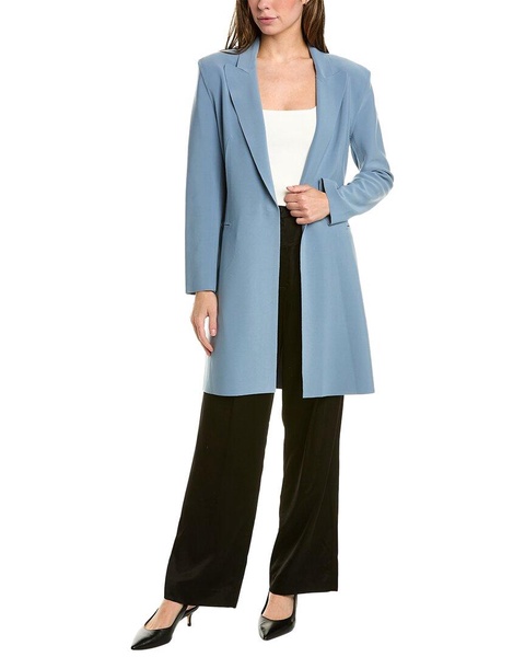 Norma Kamali Single-Breasted Coat