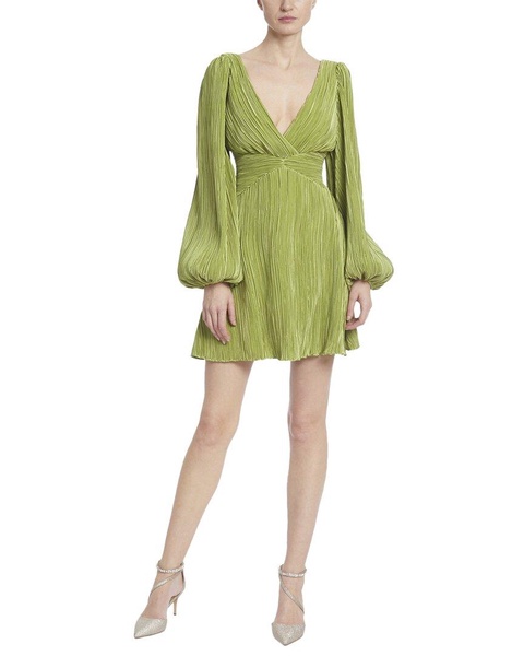 Jewel Badgley Mischka Balloon Sleeve Mini Dress