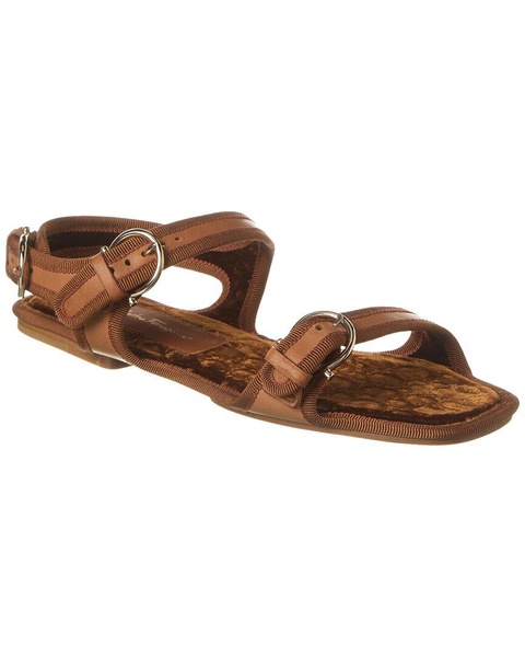 ferragamo anteo leather sandal