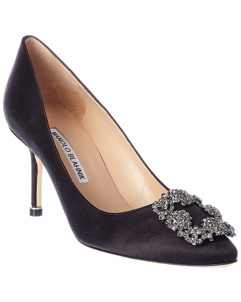 Manolo Blahnik Hangisi 70 Satin Pump