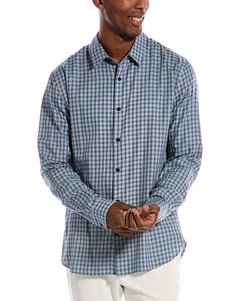 Vince Fairview Shadow Plaid Shirt