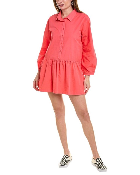 poplin easy shirtdress