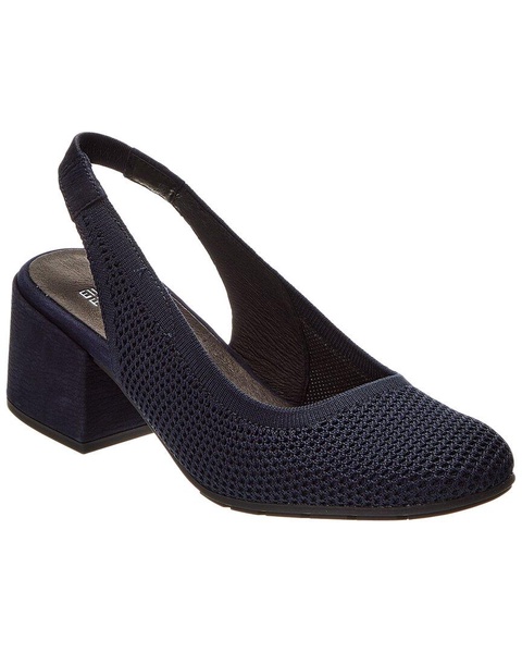 yarn slingback pump