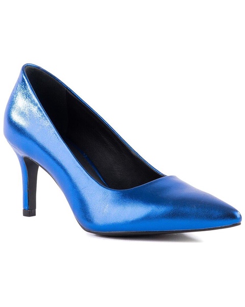 motive leather pump