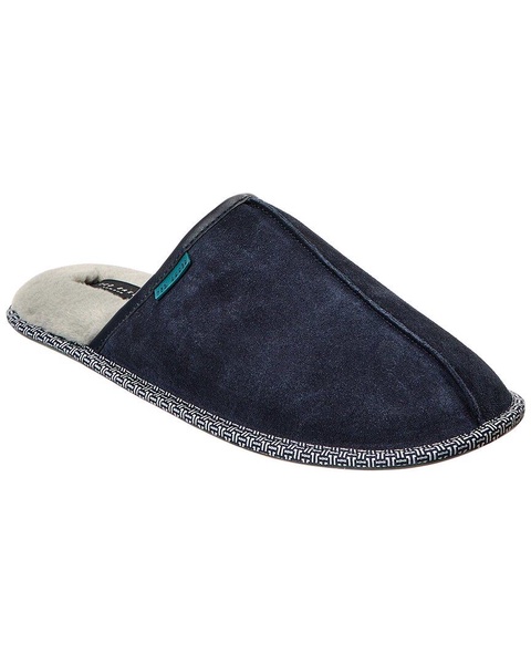 petterr suede mule slipper