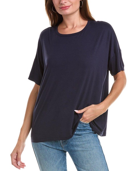 EILEEN FISHER Crewneck Boxy T-Shirt