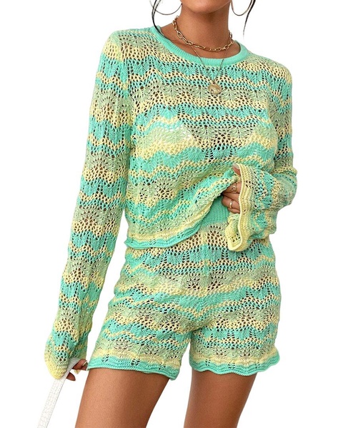 2pc sweater & short set