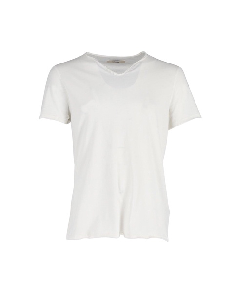 short sleeve monastir t-shirt in white cotton