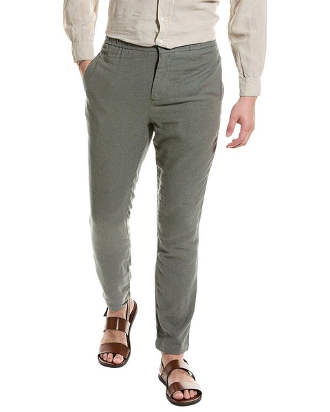 linen-blend pant