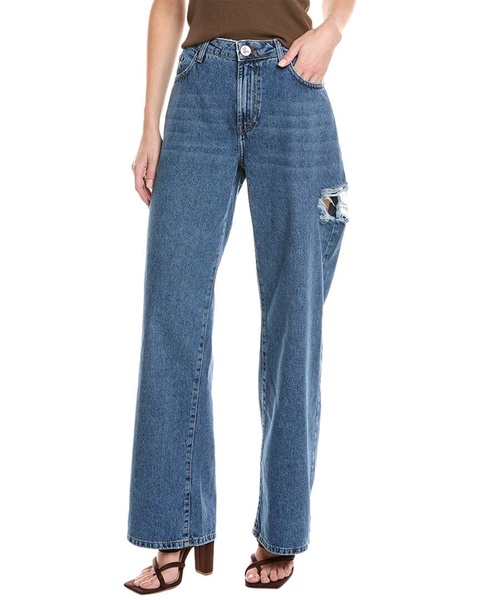 One Teaspoon Jackson Rosewood Wide Leg Jean