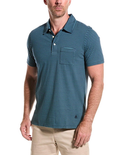 feeder stripe polo shirt