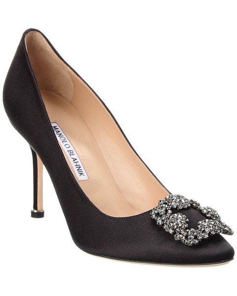 Manolo Blahnik Hangisi 90 Satin Pump