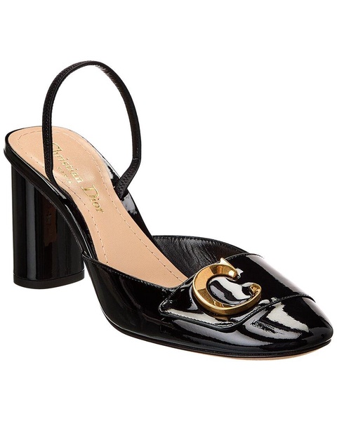 dior c'est dior patent slingback pump