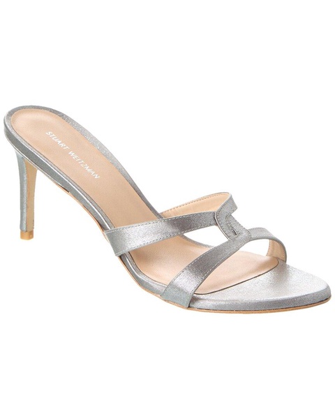 Stuart Weitzman Soiree Sleek 75 Satin Sandal