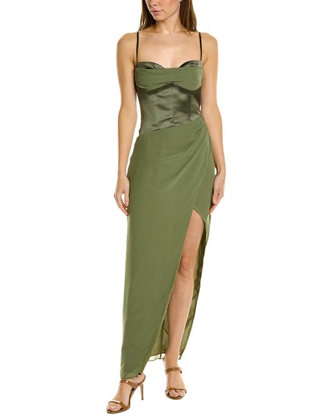 Nicholas Solara Silk-Blend Gown