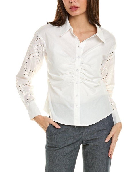 shirred waist shirt