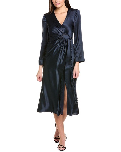 Cinq à Sept Serena Silk Midi Dress