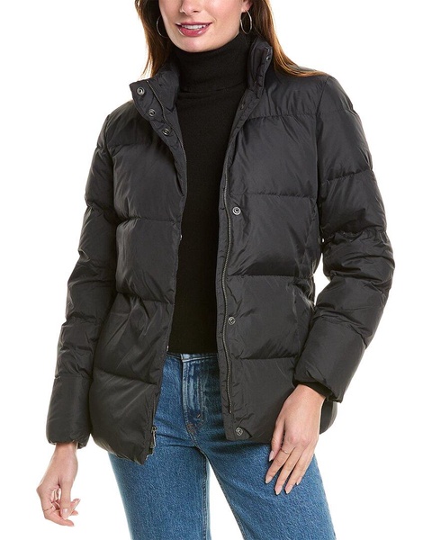 belted puffer jacket