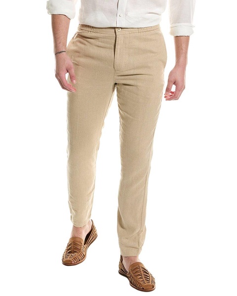 linen-blend pant