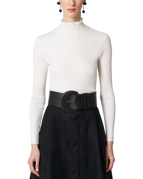 Carolina Herrera Turtleneck Wool-Blend Sweater