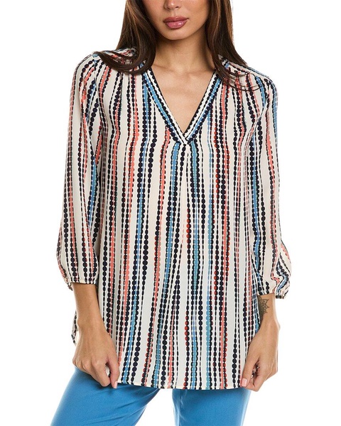 Jones New York Pleat Front Tunic