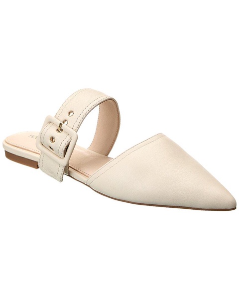 valerie buckle leather mule